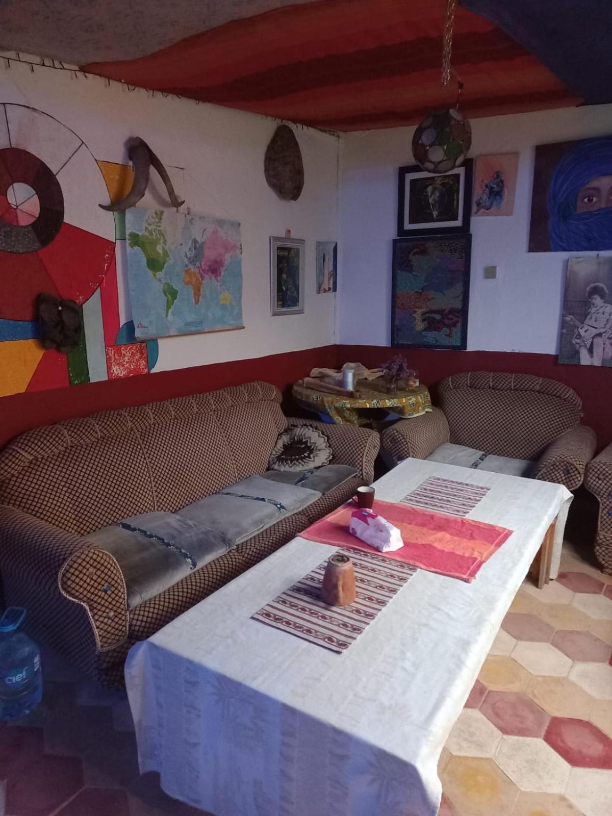 Kasba De L'Artiste Acomodação com café da manhã Mirleft Exterior foto